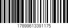 Código de barras (EAN, GTIN, SKU, ISBN): '17899613391175'