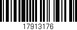 Código de barras (EAN, GTIN, SKU, ISBN): '17913176'
