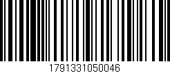 Código de barras (EAN, GTIN, SKU, ISBN): '1791331050046'