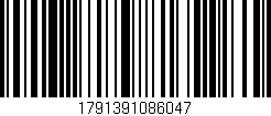 Código de barras (EAN, GTIN, SKU, ISBN): '1791391086047'