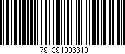 Código de barras (EAN, GTIN, SKU, ISBN): '1791391086610'