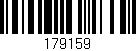 Código de barras (EAN, GTIN, SKU, ISBN): '179159'