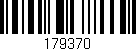 Código de barras (EAN, GTIN, SKU, ISBN): '179370'