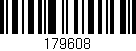 Código de barras (EAN, GTIN, SKU, ISBN): '179608'