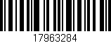 Código de barras (EAN, GTIN, SKU, ISBN): '17963284'