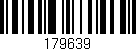 Código de barras (EAN, GTIN, SKU, ISBN): '179639'