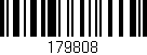 Código de barras (EAN, GTIN, SKU, ISBN): '179808'