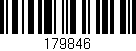 Código de barras (EAN, GTIN, SKU, ISBN): '179846'