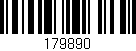 Código de barras (EAN, GTIN, SKU, ISBN): '179890'