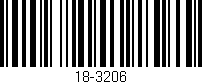 Código de barras (EAN, GTIN, SKU, ISBN): '18-3206'