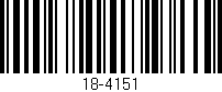 Código de barras (EAN, GTIN, SKU, ISBN): '18-4151'