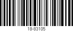 Código de barras (EAN, GTIN, SKU, ISBN): '18-83105'