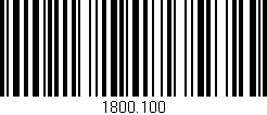 Código de barras (EAN, GTIN, SKU, ISBN): '1800.100'