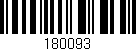 Código de barras (EAN, GTIN, SKU, ISBN): '180093'