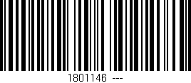 Código de barras (EAN, GTIN, SKU, ISBN): '1801146_---'