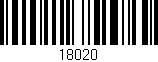 Código de barras (EAN, GTIN, SKU, ISBN): '18020'