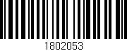 Código de barras (EAN, GTIN, SKU, ISBN): '1802053'