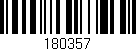 Código de barras (EAN, GTIN, SKU, ISBN): '180357'
