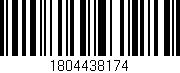 Código de barras (EAN, GTIN, SKU, ISBN): '1804438174'