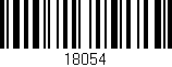 Código de barras (EAN, GTIN, SKU, ISBN): '18054'