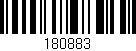 Código de barras (EAN, GTIN, SKU, ISBN): '180883'