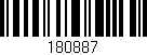 Código de barras (EAN, GTIN, SKU, ISBN): '180887'