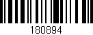 Código de barras (EAN, GTIN, SKU, ISBN): '180894'