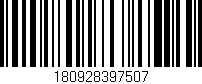 Código de barras (EAN, GTIN, SKU, ISBN): '180928397507'