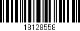 Código de barras (EAN, GTIN, SKU, ISBN): '18128558'