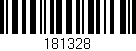 Código de barras (EAN, GTIN, SKU, ISBN): '181328'