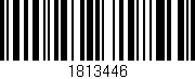 Código de barras (EAN, GTIN, SKU, ISBN): '1813446'
