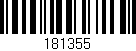 Código de barras (EAN, GTIN, SKU, ISBN): '181355'