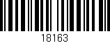 Código de barras (EAN, GTIN, SKU, ISBN): '18163'