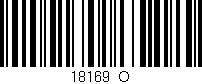 Código de barras (EAN, GTIN, SKU, ISBN): '18169_O'