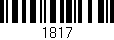 Código de barras (EAN, GTIN, SKU, ISBN): '1817'