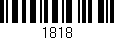 Código de barras (EAN, GTIN, SKU, ISBN): '1818'