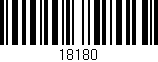 Código de barras (EAN, GTIN, SKU, ISBN): '18180'