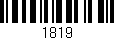 Código de barras (EAN, GTIN, SKU, ISBN): '1819'