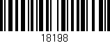Código de barras (EAN, GTIN, SKU, ISBN): '18198'