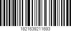Código de barras (EAN, GTIN, SKU, ISBN): '1821639211693'