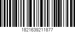 Código de barras (EAN, GTIN, SKU, ISBN): '1821639211877'