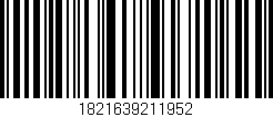 Código de barras (EAN, GTIN, SKU, ISBN): '1821639211952'