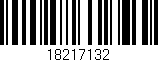 Código de barras (EAN, GTIN, SKU, ISBN): '18217132'