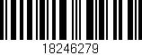 Código de barras (EAN, GTIN, SKU, ISBN): '18246279'