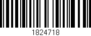 Código de barras (EAN, GTIN, SKU, ISBN): '1824718'