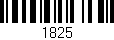 Código de barras (EAN, GTIN, SKU, ISBN): '1825'