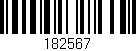 Código de barras (EAN, GTIN, SKU, ISBN): '182567'