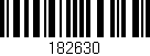 Código de barras (EAN, GTIN, SKU, ISBN): '182630'
