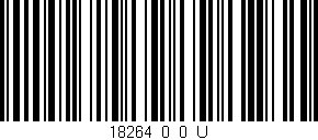 Código de barras (EAN, GTIN, SKU, ISBN): '18264_0_0_U'
