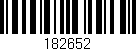 Código de barras (EAN, GTIN, SKU, ISBN): '182652'